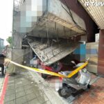 北市騎樓「天花板整片掉落」!3機車慘被重壓 屋主最高恐繳30萬