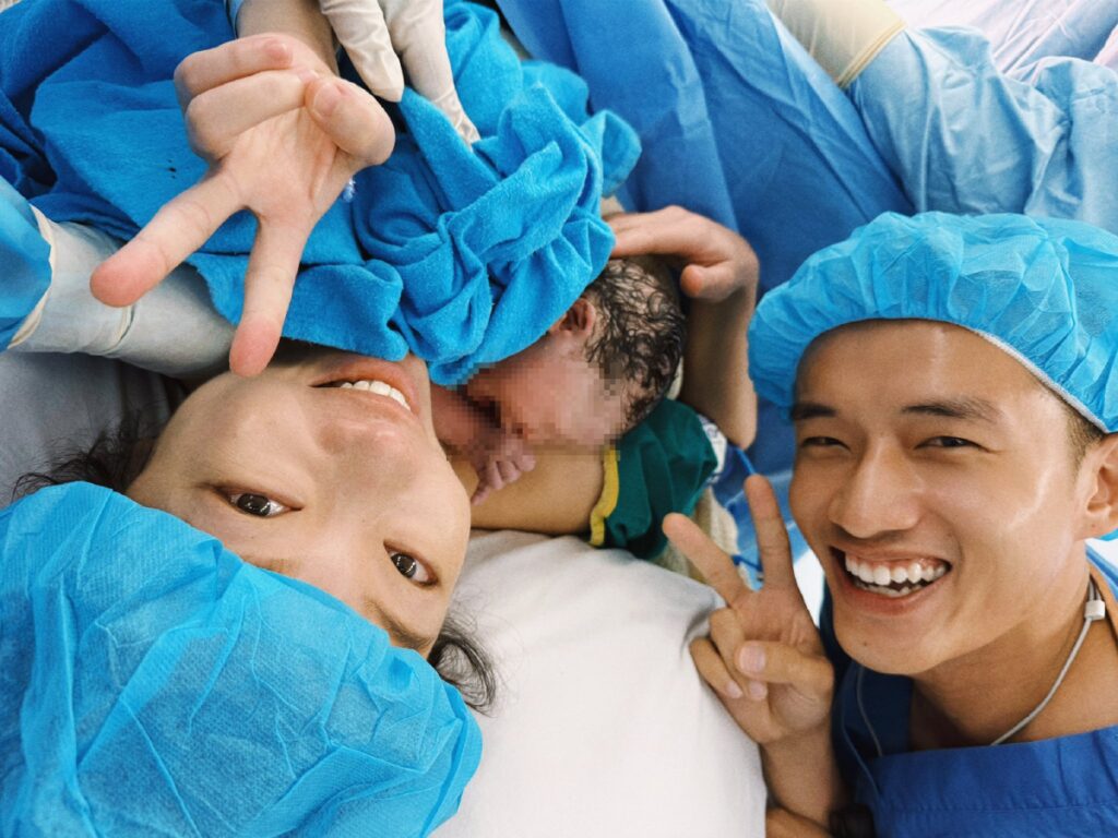《富都青年》陳澤耀當爸了！陪產泛淚剪臍帶　憶老婆備孕過程：真的很偉大