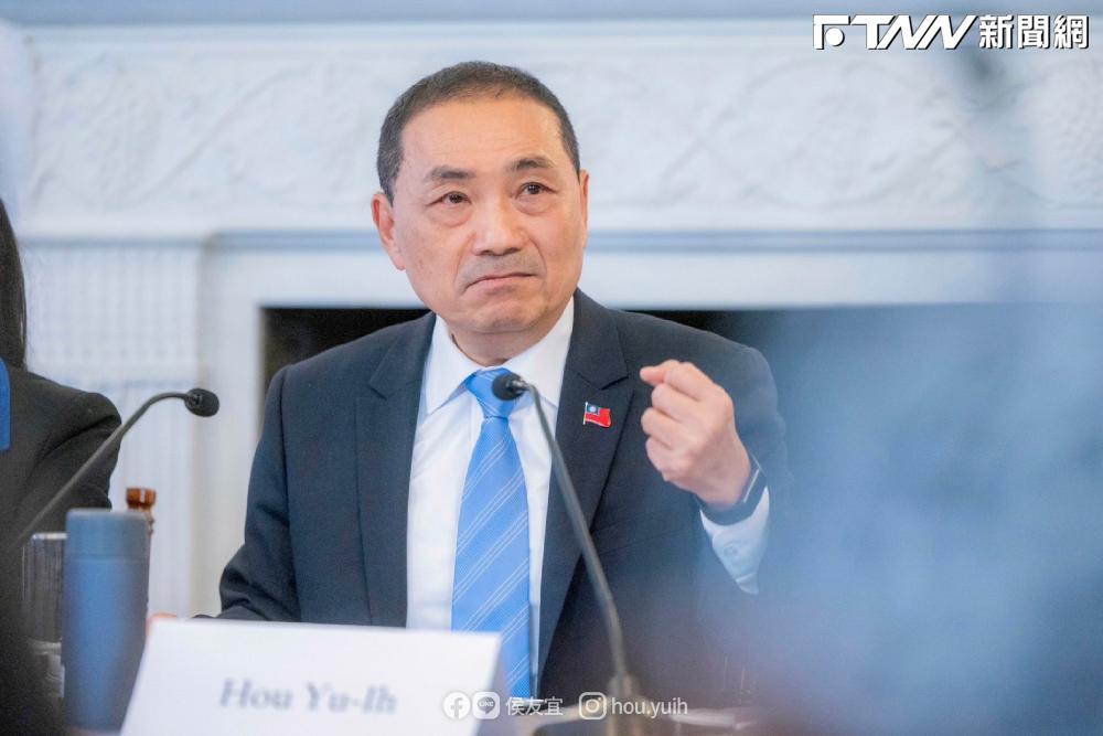 侯友宜訪美、砸大錢、亂開政見支票「仍居老三」 民進黨高層:審慎看待藍白合