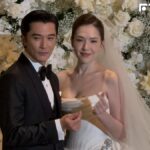許瑋甯披絕美婚紗現身！「低胸炸出好身材」　婚戒邱澤設計曝巧思