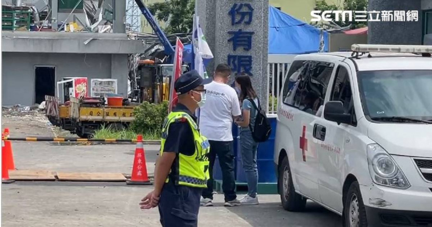 明揚爆炸第6天仍有員工失聯！他留2幼子　妻苦守現場