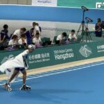 亞運滑輪一早開紅盤!施沛妤、楊合貞聯手「金包銀」